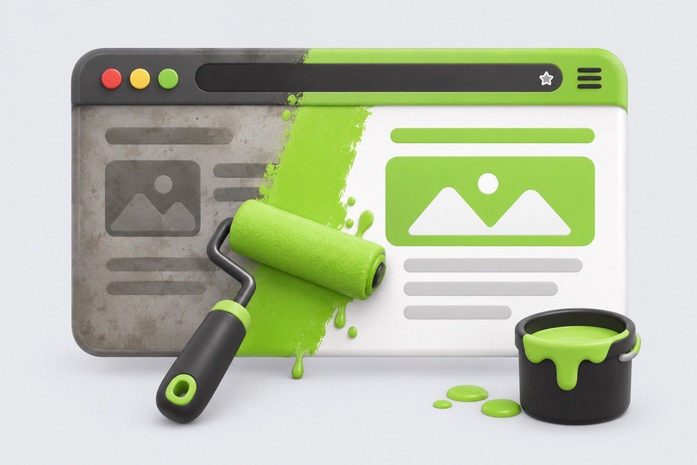 Website Redesign services by We Marqetize